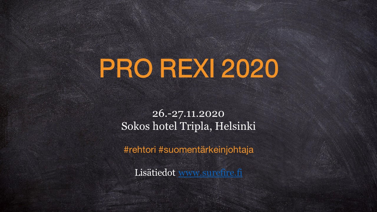 Pro Rexi 2020 Helsinki ilmoittautuminen on avautunut